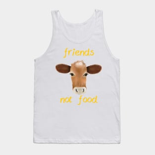 Friends not food cow Tank Top